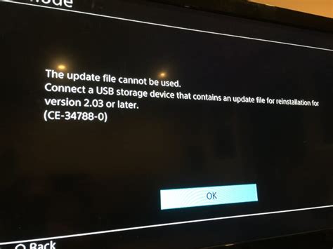 ce 34788-0|Troubleshooting PS4 Error Code CE